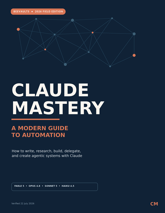 Cover of Claude Mastery: A Modern Guide to Automation