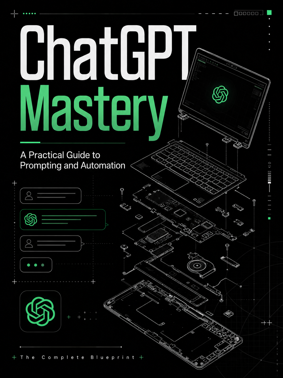ChatGPT Mastery: A Practical Guide to Prompting and Automation Cover